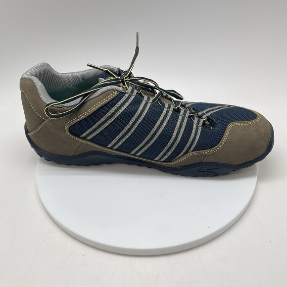 Kuru Chicane Sneakers Mens 13 Brown Blue Athletic Running Suede Shoes - Picture 6 of 10